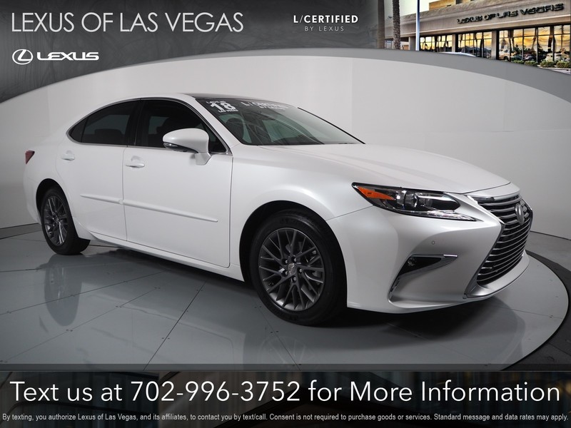 Pre-Owned WHITE 2018 Lexus ES ES 350 FWD Sedan in Las Vegas #L200969D ...