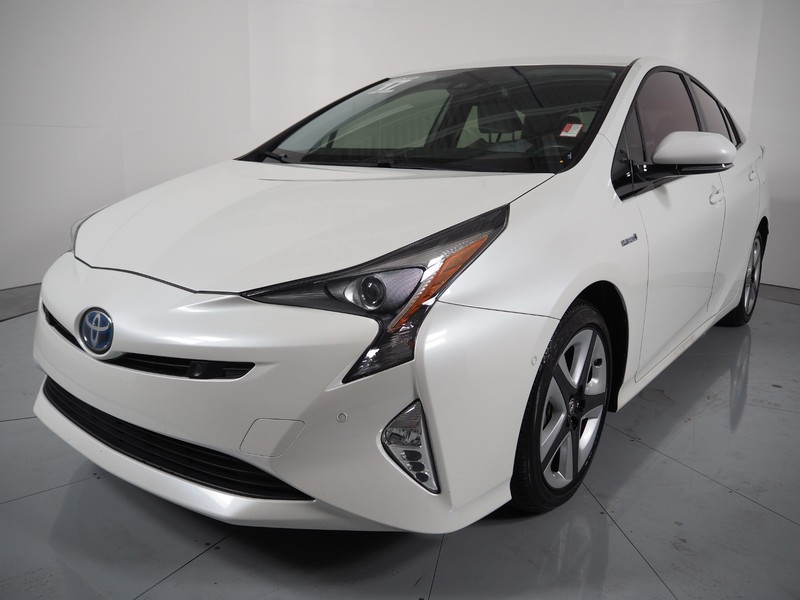 Pre-Owned WHITE 2017 TOYOTA PRIUS FOUR TOURING Hatchback in Las Vegas # ...